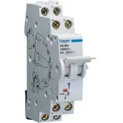 Hager CZ001 Kontakt für FI-Schalter 2(1S+1Ö) 6A 240V