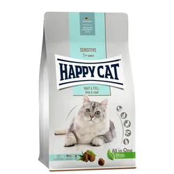 HAPPY CAT Supreme Sensitive Haut & Fell Katzentrockenfutter 4 Kilogramm