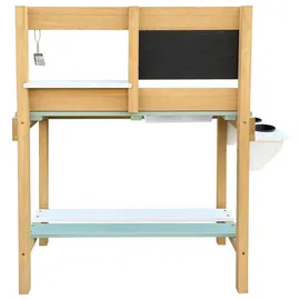 Axi Sand & Wasser Spielküche Puck mit Holz Braun/Grün