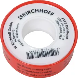 FORMAT Gewindedichtband PTFE 0,08x12mmx12m