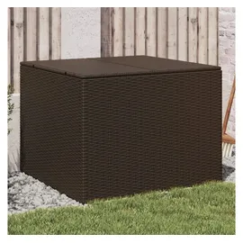 furnicato Gartentruhe 80 x 132 x 75 cm Braun