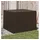 furnicato Gartentruhe 80 x 132 x 75 cm Braun