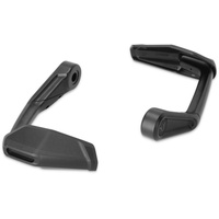 SW-Motech Hebelschützer mit Windabweiser Schwarz. Aluminium/Kunststoff, Paar