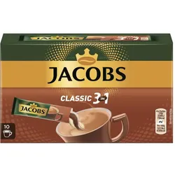 Jacobs Classic 3in1 Sticks 10x 18G