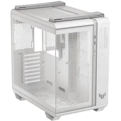ASUS TUF Gaming GT502 Horizon Weiß ATX Midi-Tower Gaming Gehäuse mit Glasfenster