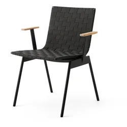 &Tradition - Ville Outdoor AV34 Armlehnstuhl, warm black