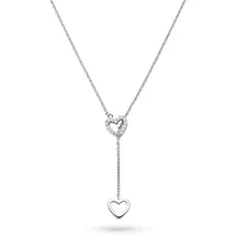 s.Oliver Y-Kette Open Heart Silber