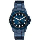 Fossil Blue Dive Quarz Edelstahl 42 mm FS6166