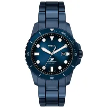 Fossil Blue Dive Quarz Edelstahl 42 mm FS6166