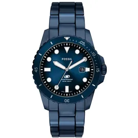 Fossil Blue Dive Quarz Edelstahl 42 mm FS6166