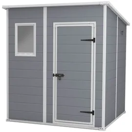 KETER Manor Pent 6x6 1,84 x 1,83 m grau/weiß