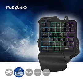 Nedis Gaming Tastatur RGB DE