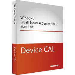 Windows Small Business Server 2008 Std 5 Device CAL