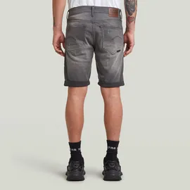 G-Star 3301 Slim 1/2 Kurze Jeans Light Aged Destroy 31