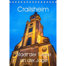 CALVENDO Wandkalender Crailsheim - Stadt der Türme an der Jagst (Tischka 14.8 cm x 1 cm x 21.0 cm