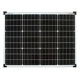 enjoysolar® Monokristallin 50Watt 12V Solarmodul Panel Mono 50W Garten Wohnmobil