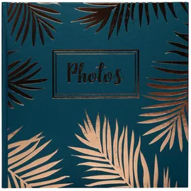 Exacompta Fotoalbum 30 Seiten schwarz 25x25cm - Palma blau - Blau - 16307E