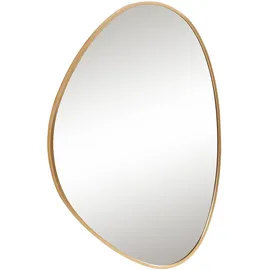 [en.casa] Wandspiegel Lardkapihond 75 x 53 cm Goldfarben