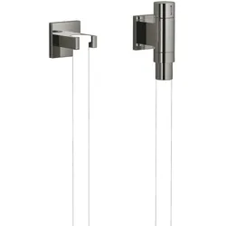 Dusche-Anschlussstück in Dark Chrome