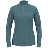 Odlo Essentials Cw 200 Fleece Mit Halbem Reißverschluss - Provincial Blue Melange - S