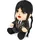 Puckator Wednesday Addams Family Plüschfigur 13x19 cm - Blau