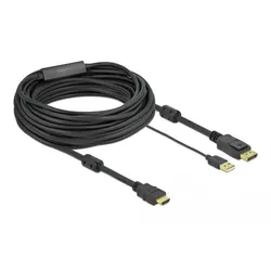 Delock Video- / Audiokabel - HDMI, USB (nur Strom)