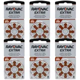 48x Rayovac Extra 312 Hörgerätebatterien PR41 Zinc-Air 1,45V (6er Pack)