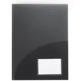 FolderSys Broschüren-Mappe farblos matt transparent