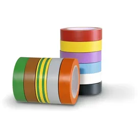 HellermannTyton PVC Isolierband Flex 15-BK15x10m