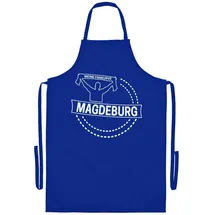 multifanshop Grillschürze - Magdeburg - Meine Fankurve - Druck weiß - Schürze