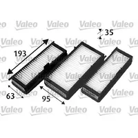 Valeo Filter, Innenraumluft VALEO ESSENTIAL 715530 für Citroën, Lancia,