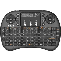 Rii Mini i8+ Wireless-Tastatur Mit Touchpad Und Hintergrundbeleuchtung für