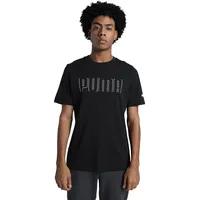Puma Unisex PUMA Sport Graphic Tee T-Shirts, PUMA Black,