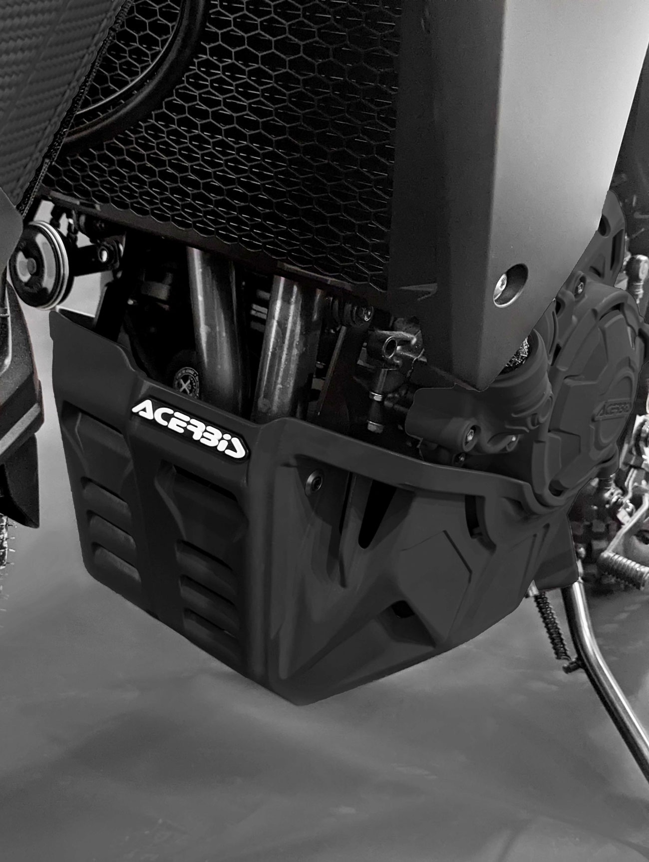 Acerbis Honda Transalp XL750, Motorschutzplatte - Schwarz