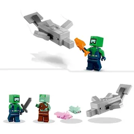 LEGO Minecraft Das Axolotl-Haus 21247