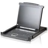 ATEN CL1000M Tastatur/Video/Maus (KVM)-Switch Rack-Einbau Schwarz