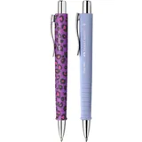 Faber-Castell - Kugelschreiber Poly Ball Leo Nightshade, 2 Stück