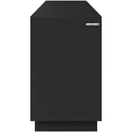Phoenix Minecraft Lowboard 125x50x40 cm Schwarz Holzwerkstoff
