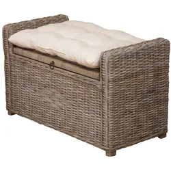 möbel direkt online Rattansitztruhe mit Sitzkissen Cosy