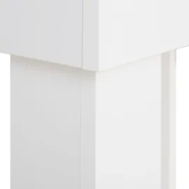 Homestyle4u Esstisch 90 x 73 x 60 cm weiß
