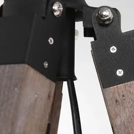 Steinhauer Stehlampe 165 cm Schwarz