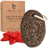 Natürlicher Lava Exfoliating Bimsstein; Hornhautentfernung für Hände und raue Füße plus trockene, tote, harte oder rissige Fersen; Am besten für Pediküre zu reparieren und sanfte, glatte, gesunde Haut