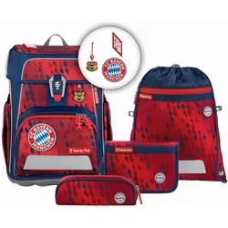 Step by Step CLOUD FC Bayern Schulranzen-Set "Mia san Mia", 5-teilig