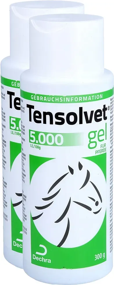 2er Set Tensolvet 5.000 I.e. für Pferde 300 g