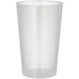 Papstar Mehrweg-Trinkbecher 0,5 l Ø 9,1 cm 96 St. Transluzent