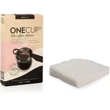 finum® 60 ONE CUP Coffee Filters - Kaffeefilter für die ONE CUP Halterung, Papier-Kaffeefilter, Filter für Kaffeepulver, Kaffeefilterhalter, Kaffeebereiter für Becher, BPA-frei – 60 Filter
