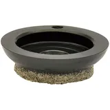 Wagner Quickclick Einsatz Möbelgleiter Ultrasoft zum Aufdrücken Ø 20mm, schwarz 4 Stück ; Wagner