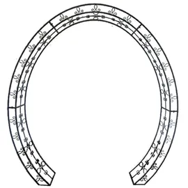 Harms Import Rosenbogen LAMOS oval Metall