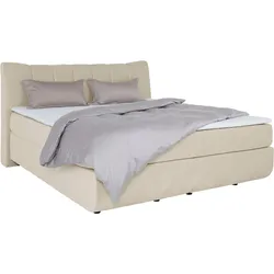 Leonique Boxspringbett »Océane«, Bodenfrei- wirkt freischwebend, verschiedene Härtegrade (auch H4) Leonique rosewood