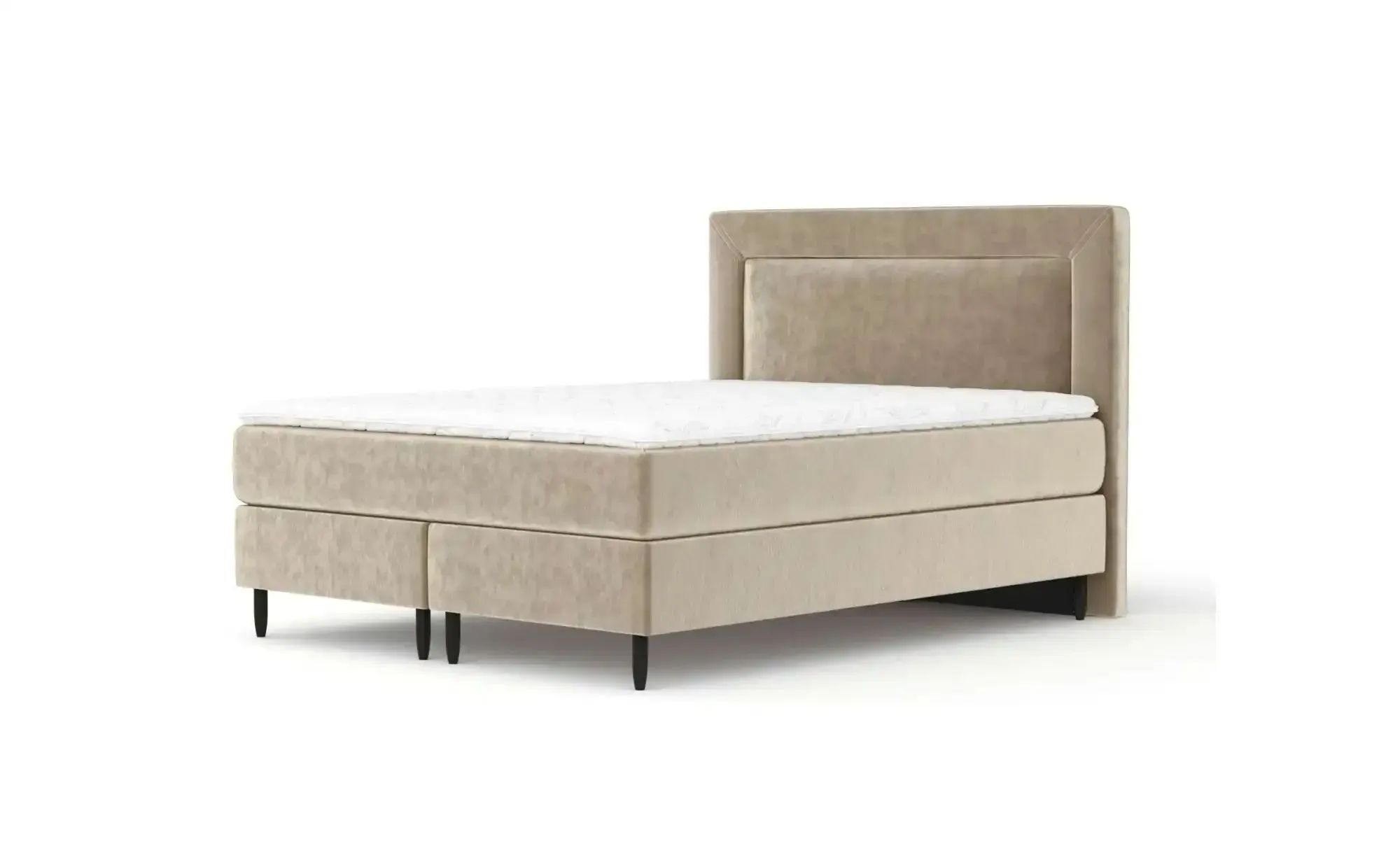 maison de rêve Boxspringbett   ¦ beige ¦ Maße (cm): B: 165 H: 123